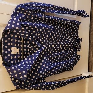 J Crew Polka Dot Blouse